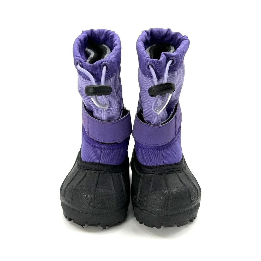 Columbia Powderbug Plus‎ 2 Todder Winter Boots Purle Size 4 Warm-25F-32C